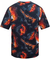 Pánské tričko Ohnivé kytary