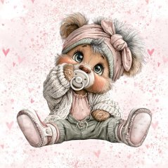 Panel - Teplákovina Medvídek s dudlíkem