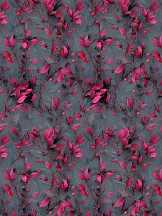 Softshell Fuchsiové listy