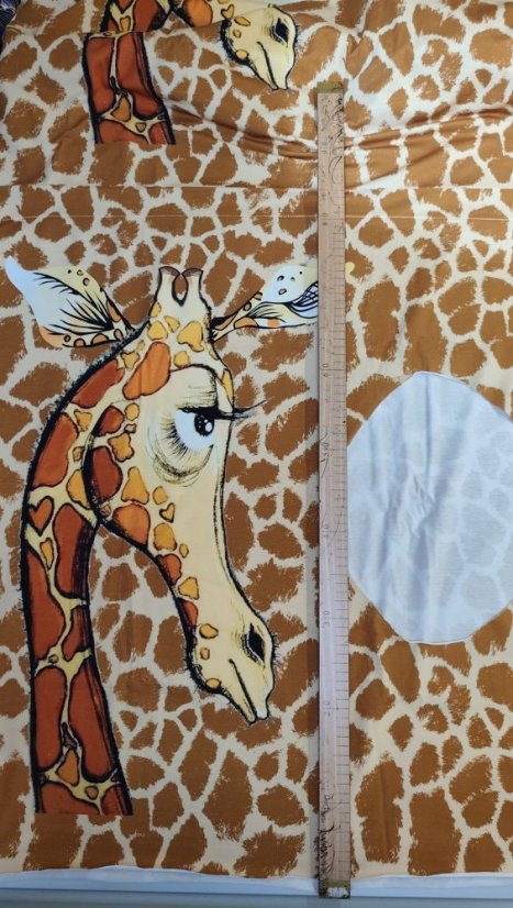 2. jakost - Panel - Úplet - Žirafa 80x180 2panely v kuse