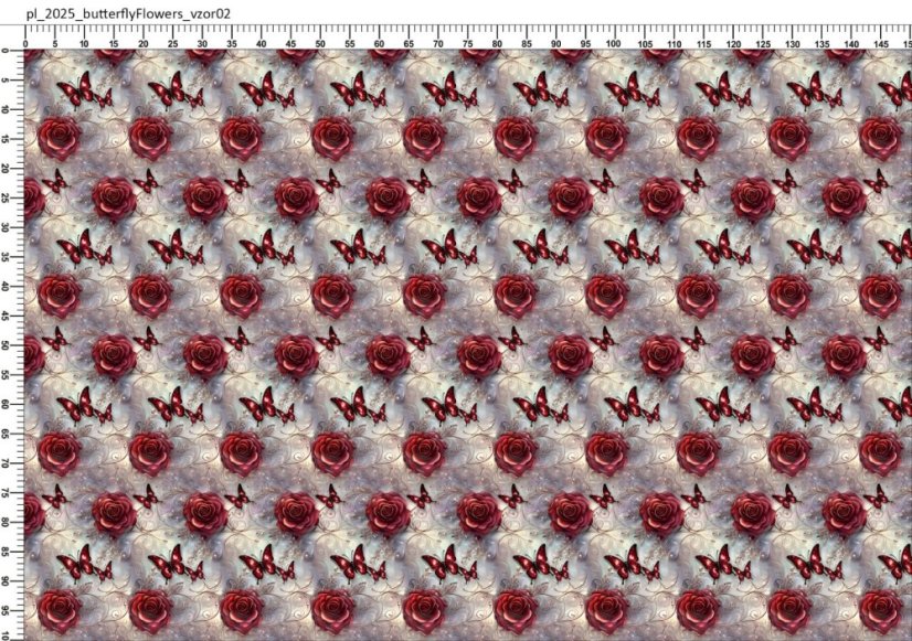 Venezia - Motýliky a kvety