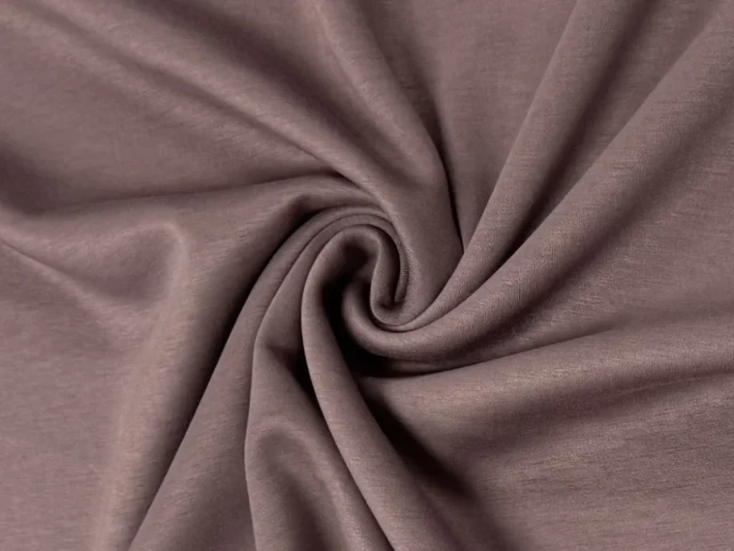 Tencel "máslová" teplákovina MOCCA