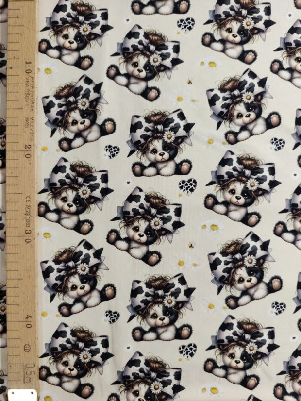 Úplet - Medvedíky s mašľou