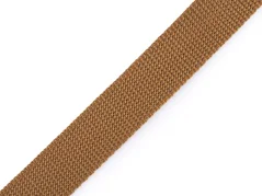 Popruh polypropylénový šírka 25 mm - Tmavě béžový