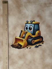 Panel - Úplet- Bagřík při práci