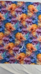 2. jakost - Silky- Barevné květy - 0,65m