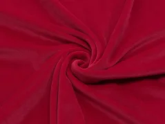 Velur super soft - Červený