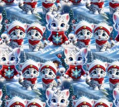 Velúr soft - Tigrici v zime