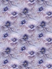 Silky - Fialové kvety
