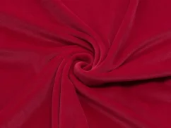 Velur super soft - Červený