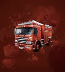 Panel - Teplákovina - Hasiči 50x45