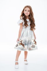 Panel- Detská polkolová sukňa - Koloušek