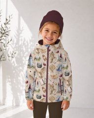 Softshell zimné s fleec - Čiary a kúzla