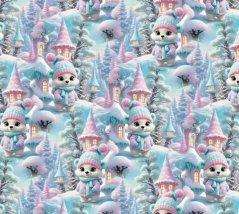 Teplákovina nepočesaná- Zimné medvede