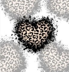 Panel - Teplákovina- Srdiečko 50x45