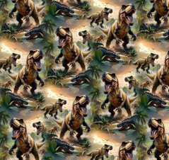 Teplákovina nepočesaná- Dinosaurie svet