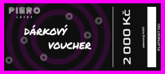 Dárkový Voucher 2 000 Kč, zaslaný e-mailem