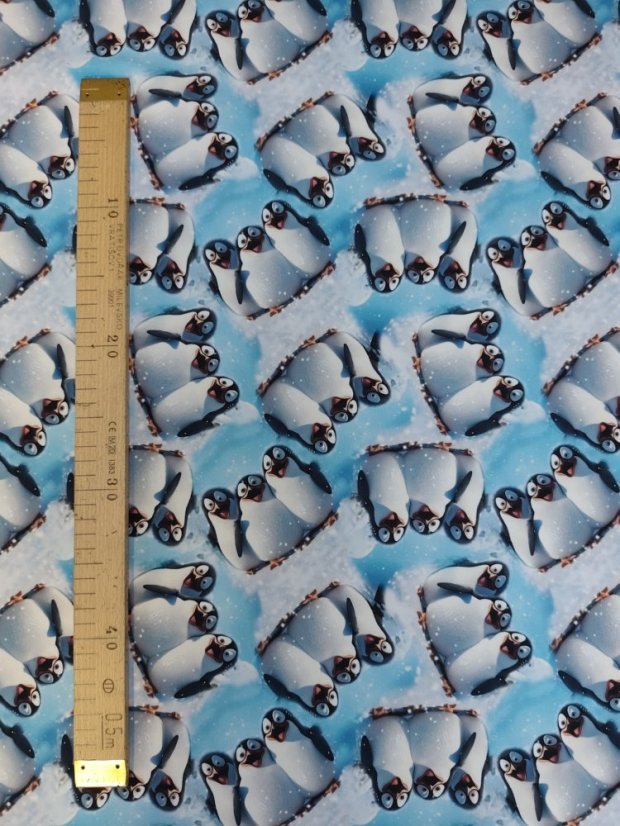 Softshell zimné - Tučniaky na ľade