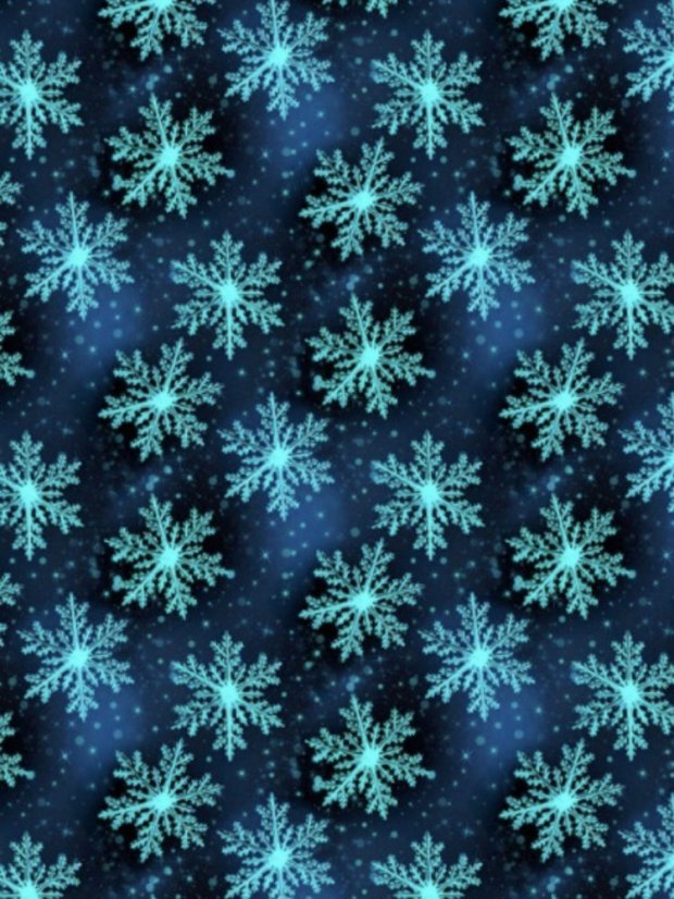 Softshell zimné - Snehové vločky