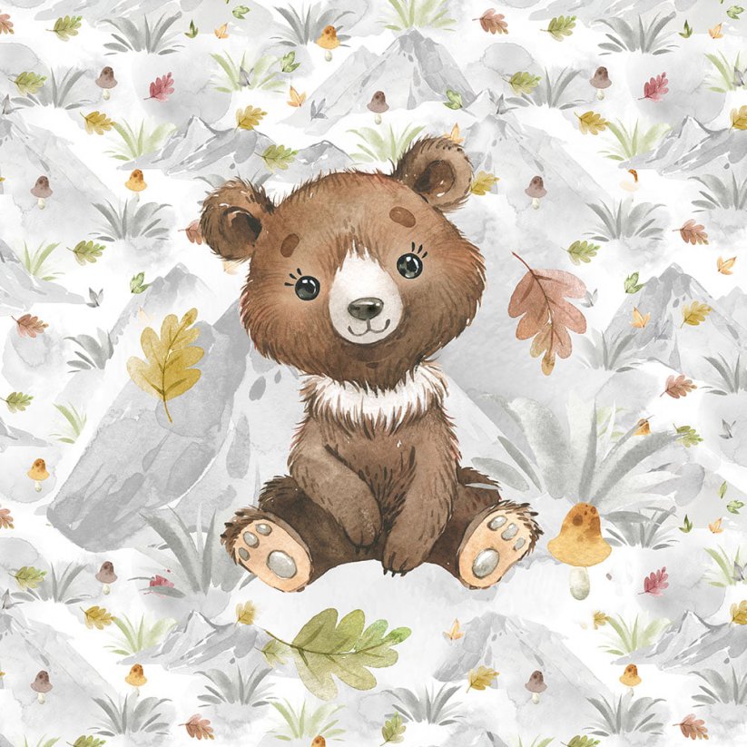 Medvedík v jeseni