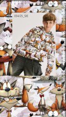 Teplákovina nepočesaná- Lišáci