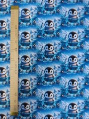 Softshell zimné - Tučniaky vo vode