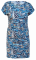 Dámské šaty s přinechaným rukávem Plachetnice na modré