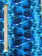 Softshell zimné - Modrý nákladiak