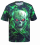 Pánské tričko Lebka na neonově zelené - Velikost: XL