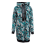 Dámské mikinošaty 3D zelení motýlci