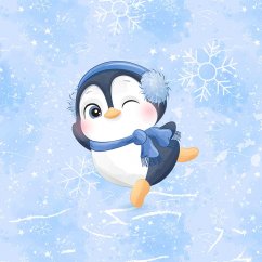 Tučniak v zime