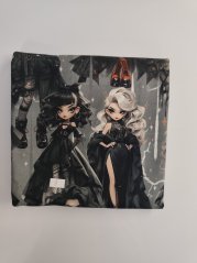 2. akosť - Teplákovina nepočesaná Gothic girl - 0,6m