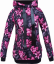 Dámská mikina s kapucí Růžové květy - Velikost: XL