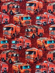 Teplákovina nepočesaná- Hasiči