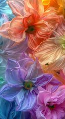 Silky - Barevné květy