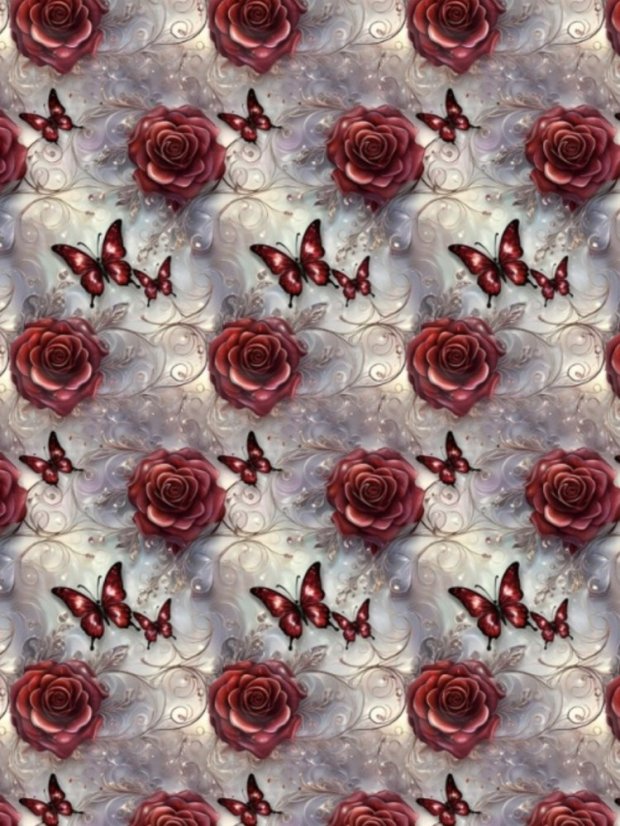 Venezia - Motýliky a kvety