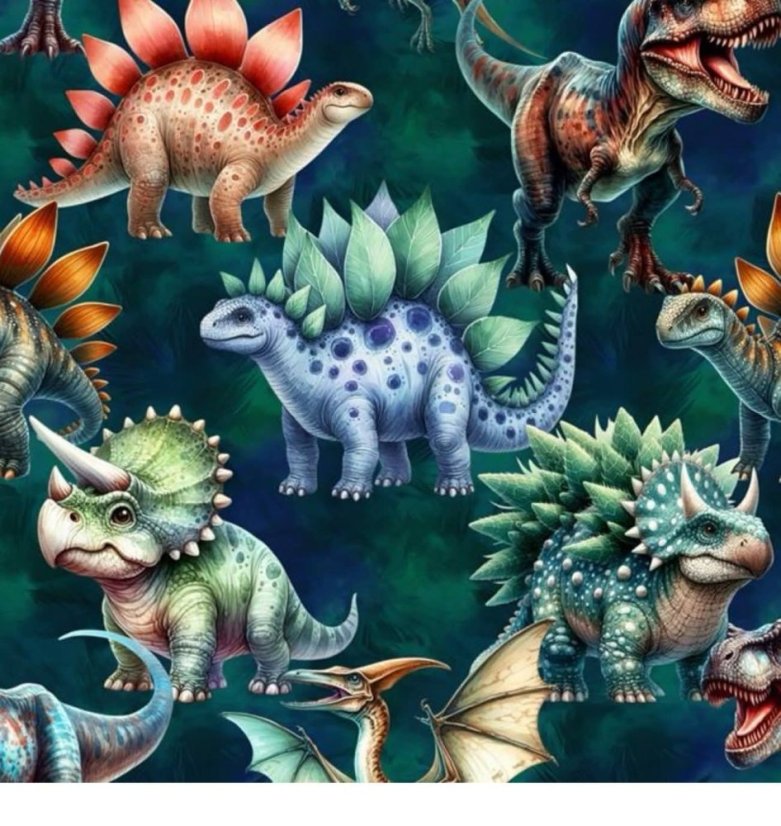 Softshell s baránkom- Dinosaury na zelenej