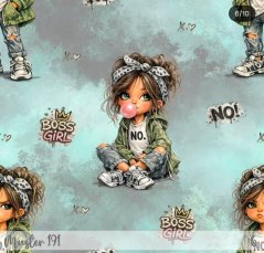 Úplet - Sedící dívka