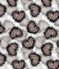 Teplákovina nepočesaná- Srdiečka