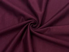 Tencel "máslová" teplákovina BORDÓ