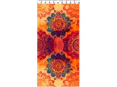 Panel- Taška/Vak Oranžová mandala