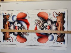 2. jakost - Panel- Velur Myška za kládou