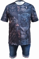 Pánské tričko Temné sovy