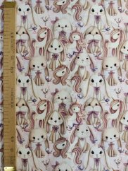 Teplákovina nepočesaná- Zajačikovia na ružové