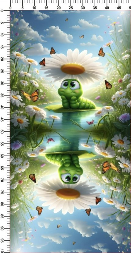 Panel- Taška/Vak Húsenica na lúke