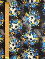 Teplákovina nepočesaná- Futbalové lopty