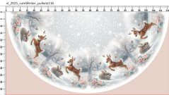 Panel- Dětská půlkolová sukně - Koloušek