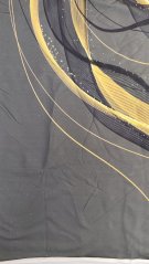 2. jakost - Panel - Teplákovina Zlaté vlny 100x180