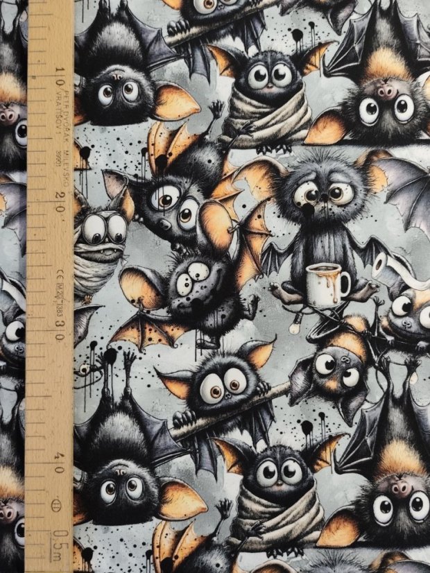 Teplákovina nepočesaná- Netopiere