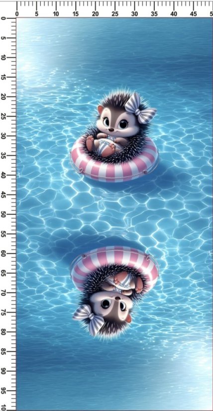 Panel- Taška/Vak Ježko v kruhu